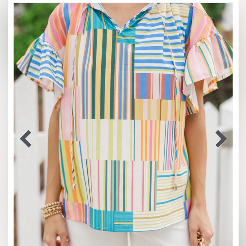 Striped blouse - Picture 8 of 8